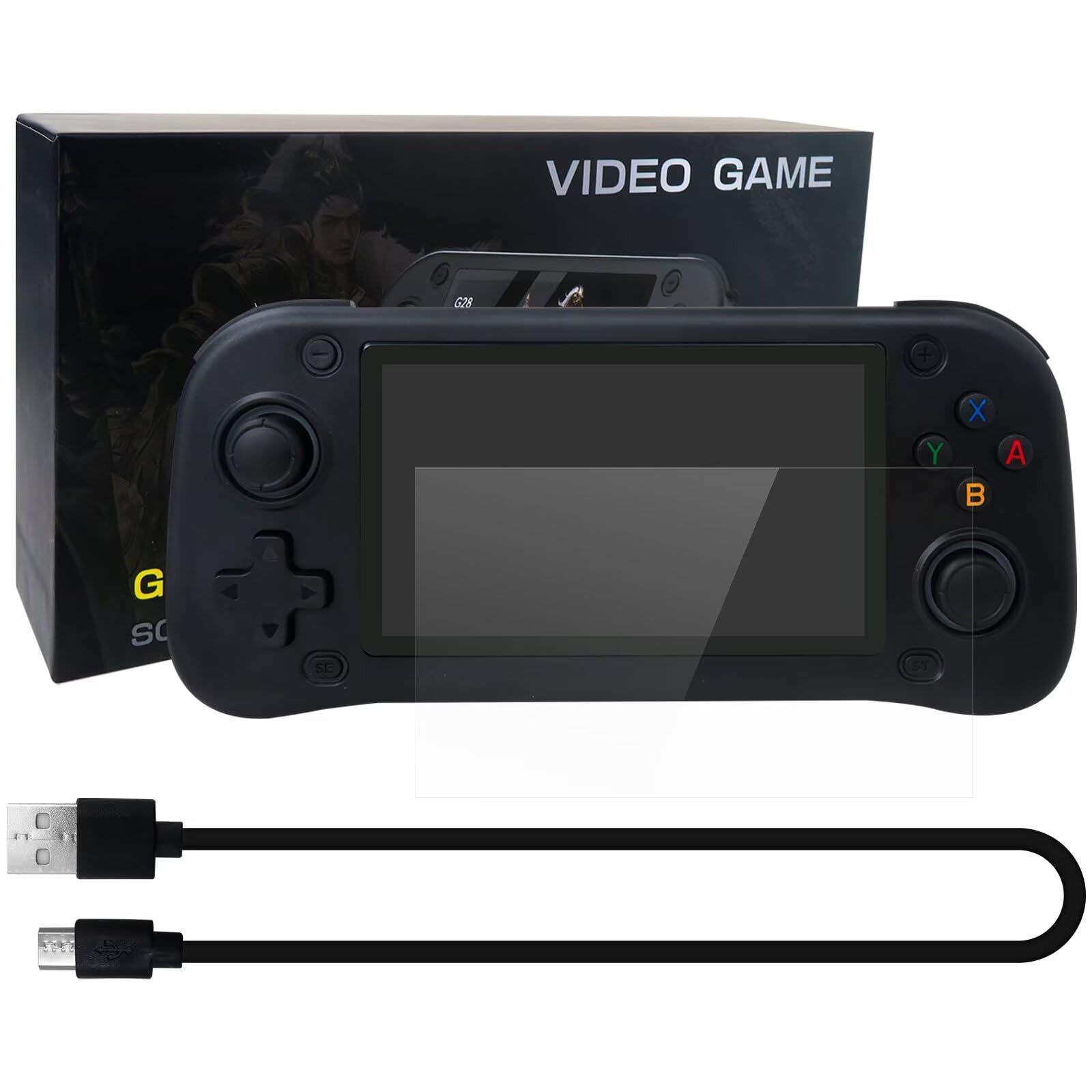 Amazon.com: G28 Retro Game Console, 4.3-Inch HD Screen, Built-in