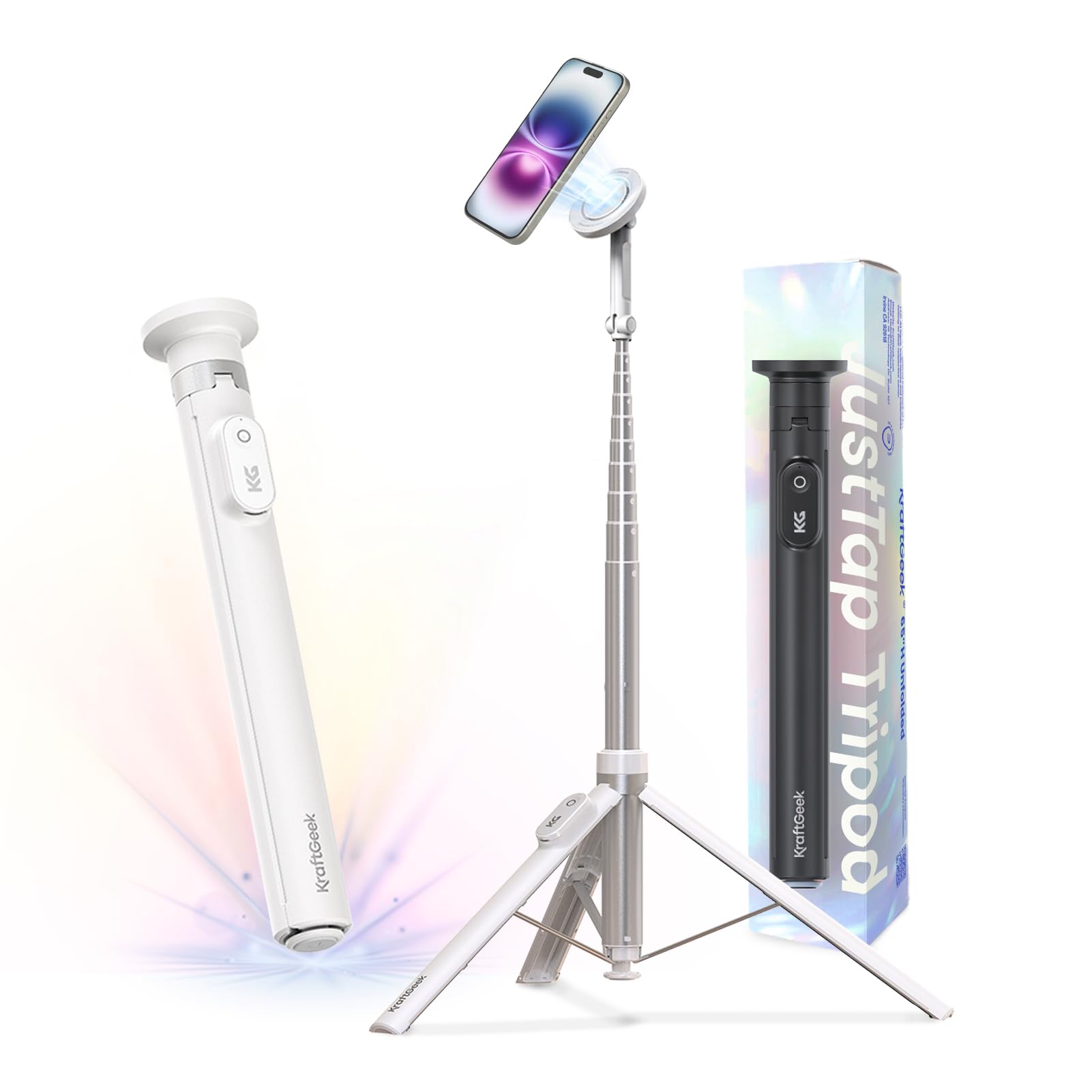 Amazon.com: KraftGeek 66'' Magnetic Phone Tripod for iPhone
