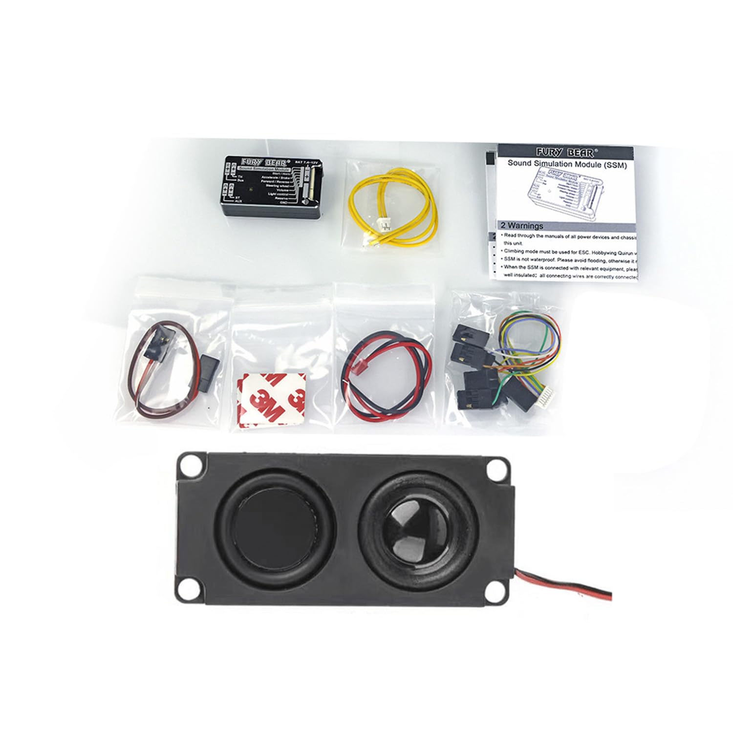 Amazon.co.jp: Fury Bear サウンドシステム 1/14 Lesu Rcトラクター