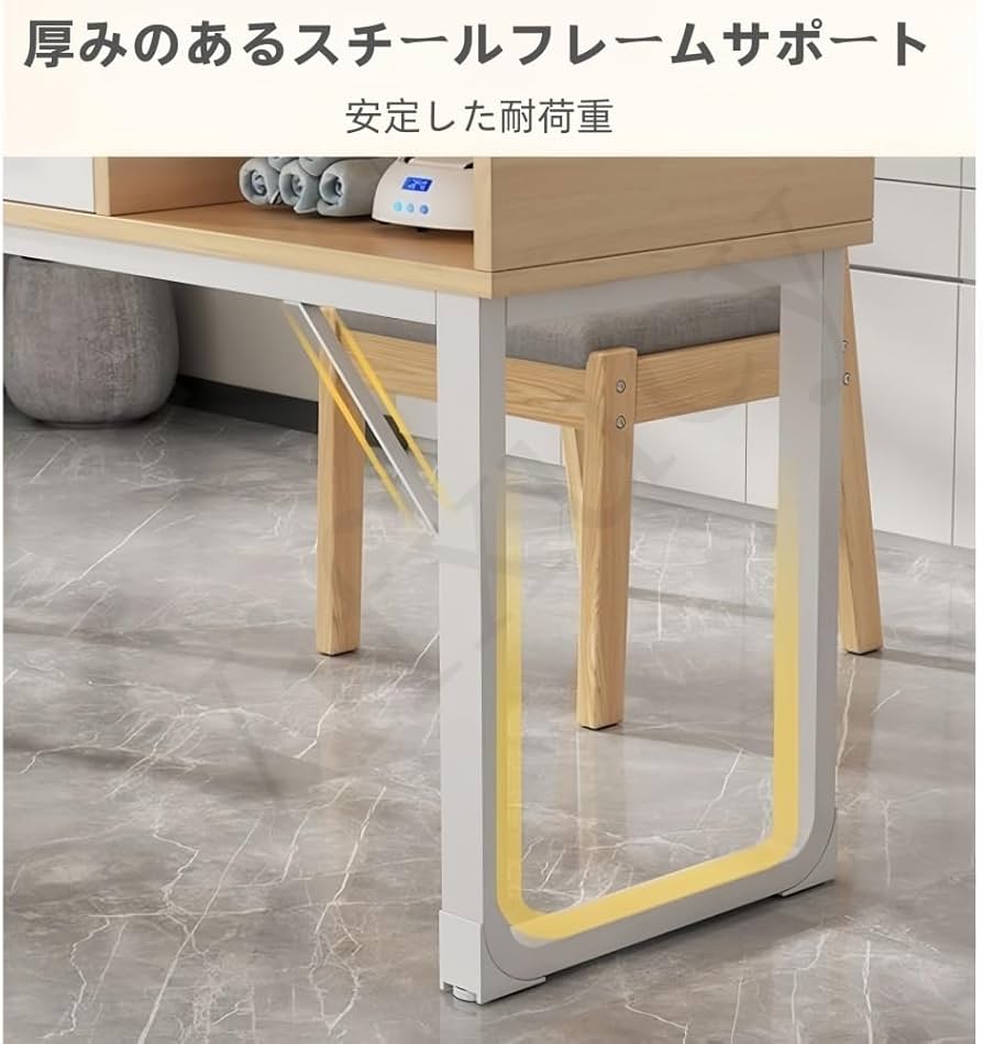 Amazon.co.jp: Vifxucy【2025新登場】マニキュアテーブル 収納引き出し