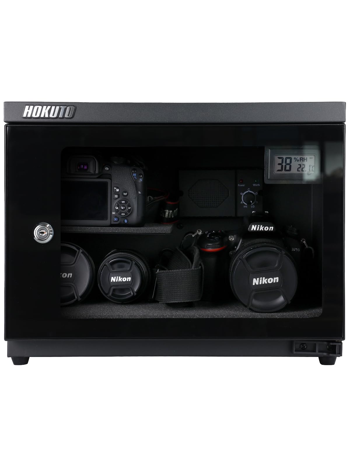 Amazon | HOKUTO 防湿庫 ドライボックス HS25L カメラやレンズカビ対策