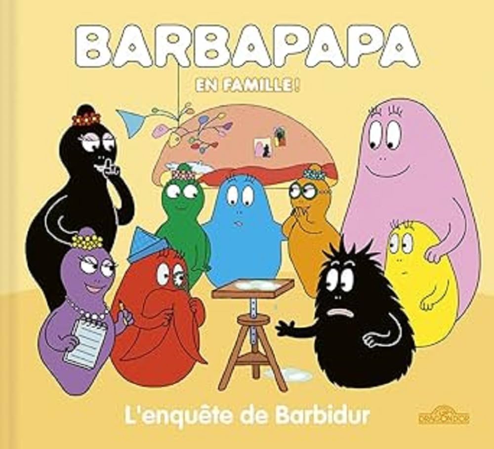 Amazon.com: Barbapapa - Barbarpapa en famille ! - L'enquête de