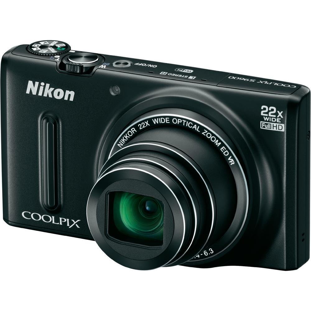 Amazon | ニコン COOLPIX S9600（マットブラック） | コンパクト 通販