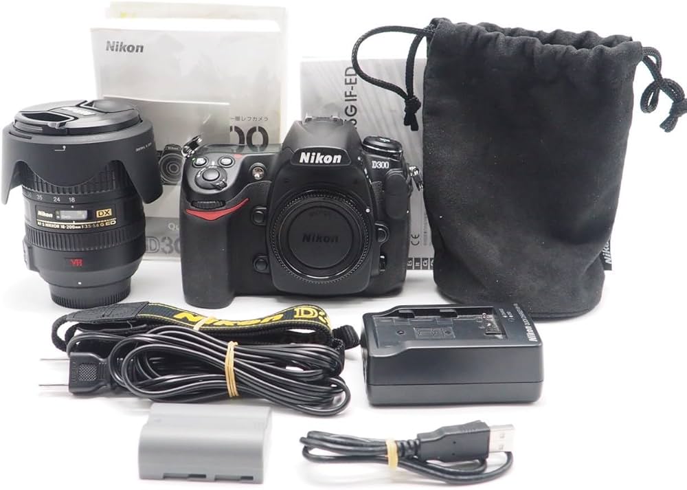 Amazon | Nikon デジタル一眼レフカメラ D300 AF-S DX18-200 Gレンズ