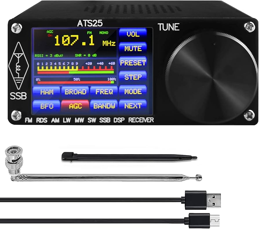 Amazon.co.jp: Si4732 受信機 ATS-25 オールバンドラジオ受信機,2.4