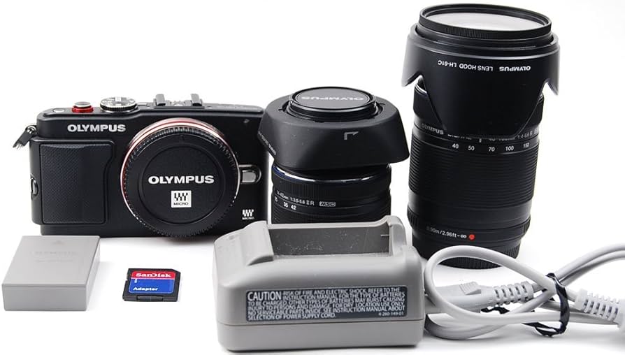 Amazon.com : Olympus Mirrorless SLR E-PL6 with ED 14-42mm f/3.5