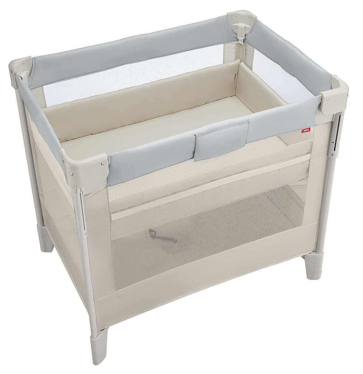 アップリカ ココネルエアーAB 折りたたみベビーベッド グレー 楽天市場