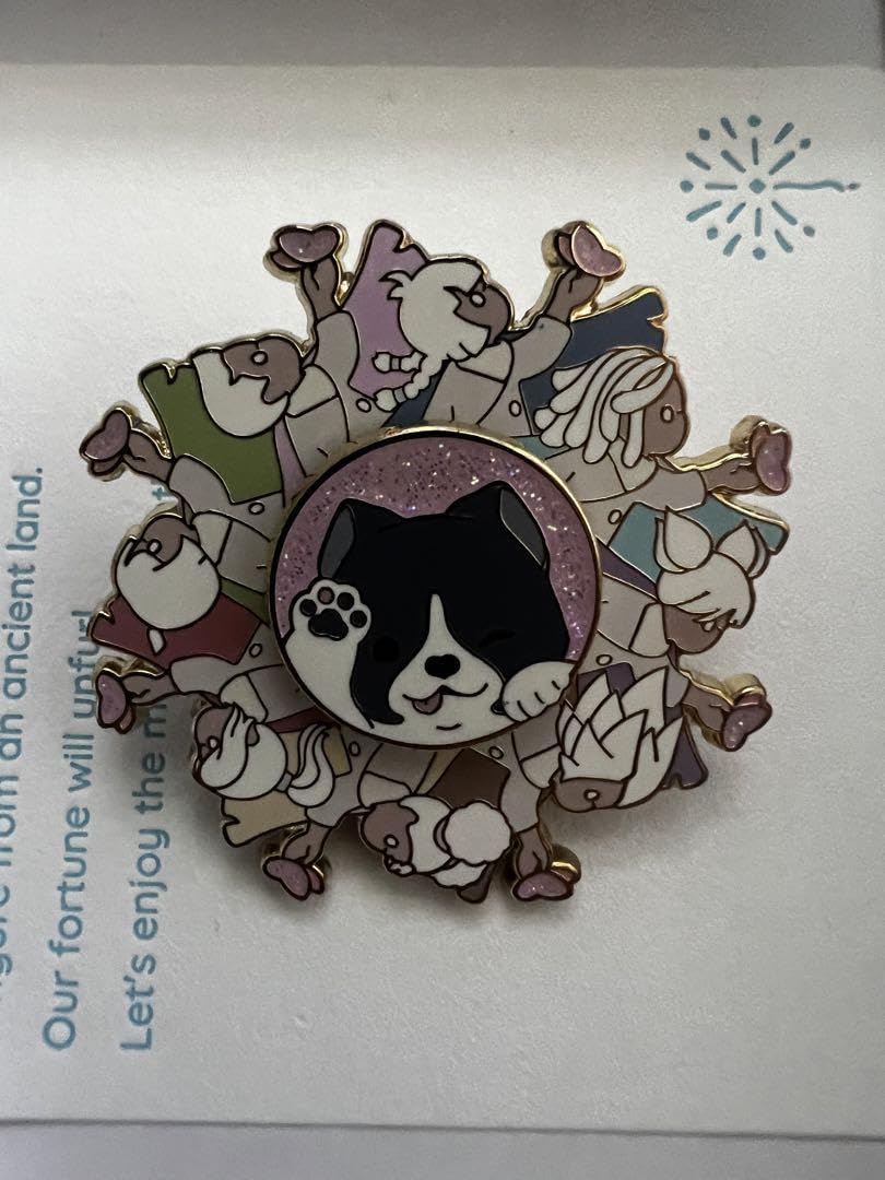 Amazon | 草原のひみつ オレオ ピンバッジ sky GWASQ2AI | バッジ