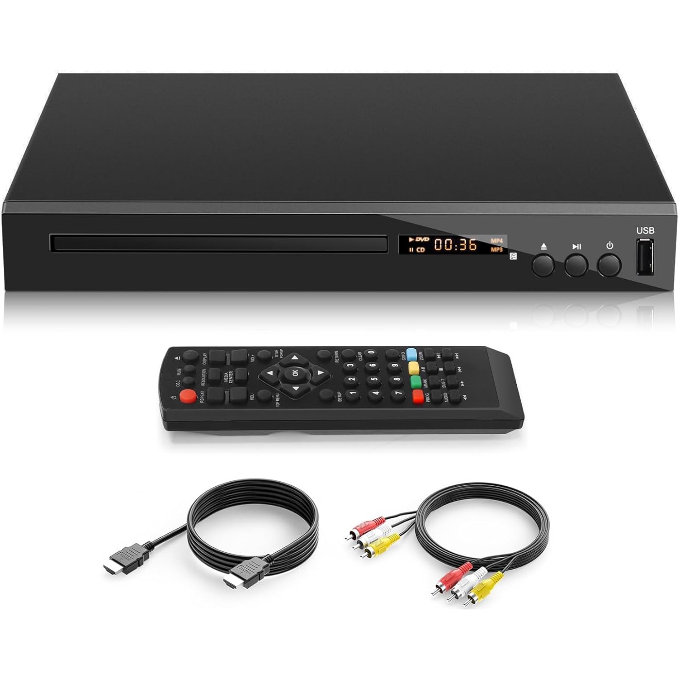 $17/mo - Finance Blu-Ray Disc Player, JOVELL 1080P Blu Ray DVD