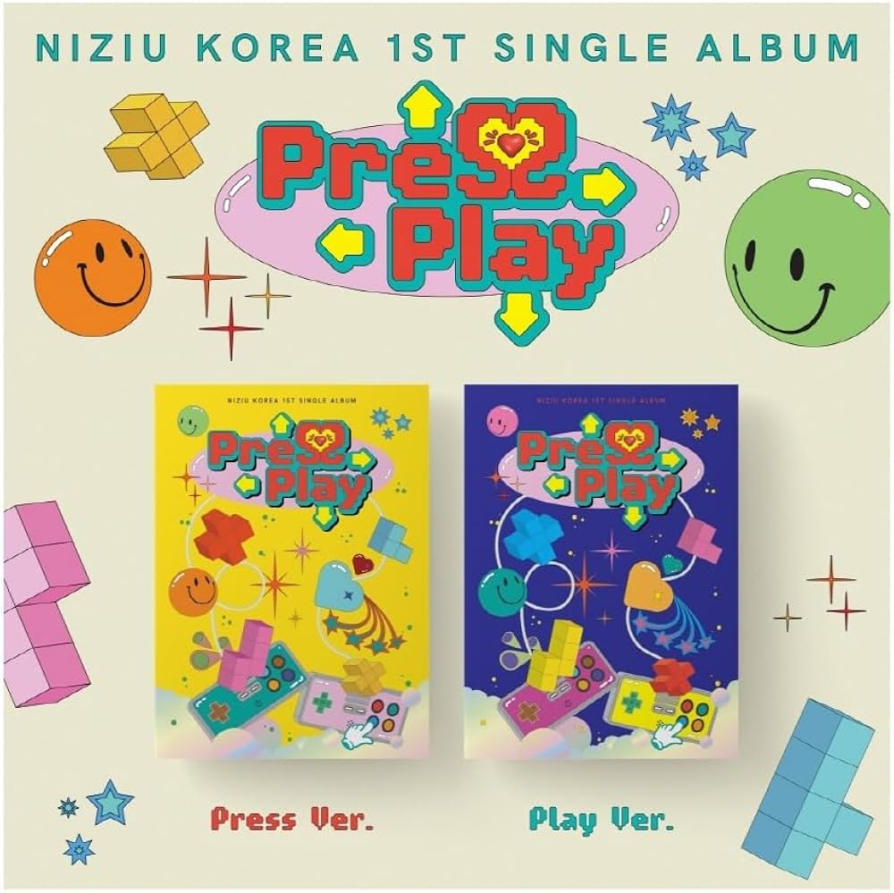 Amazon.co.jp: ニジュー NiziU - Korea 1st Single Album Press Play