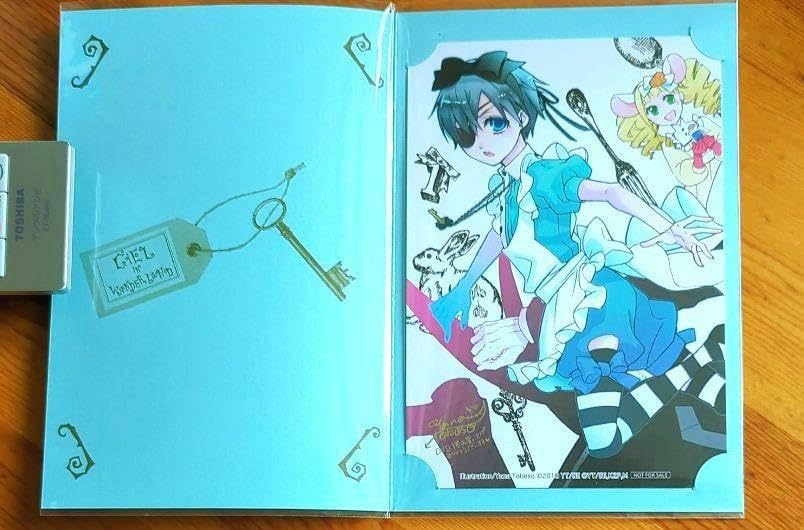 Amazon.co.jp: 黒執事 シエル イラストカード トランプ アリス D V D