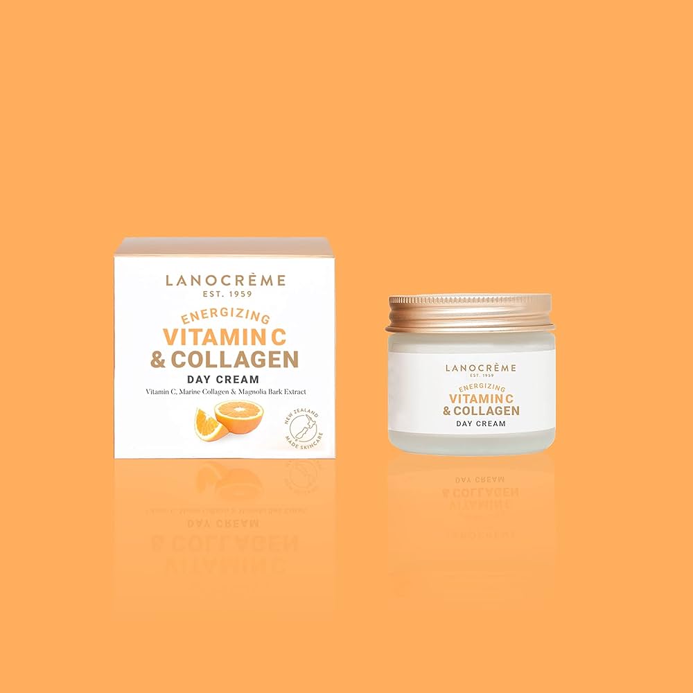 Amazon.com: Lanocreme Energizing Vitamin C & Collagen Day Cream