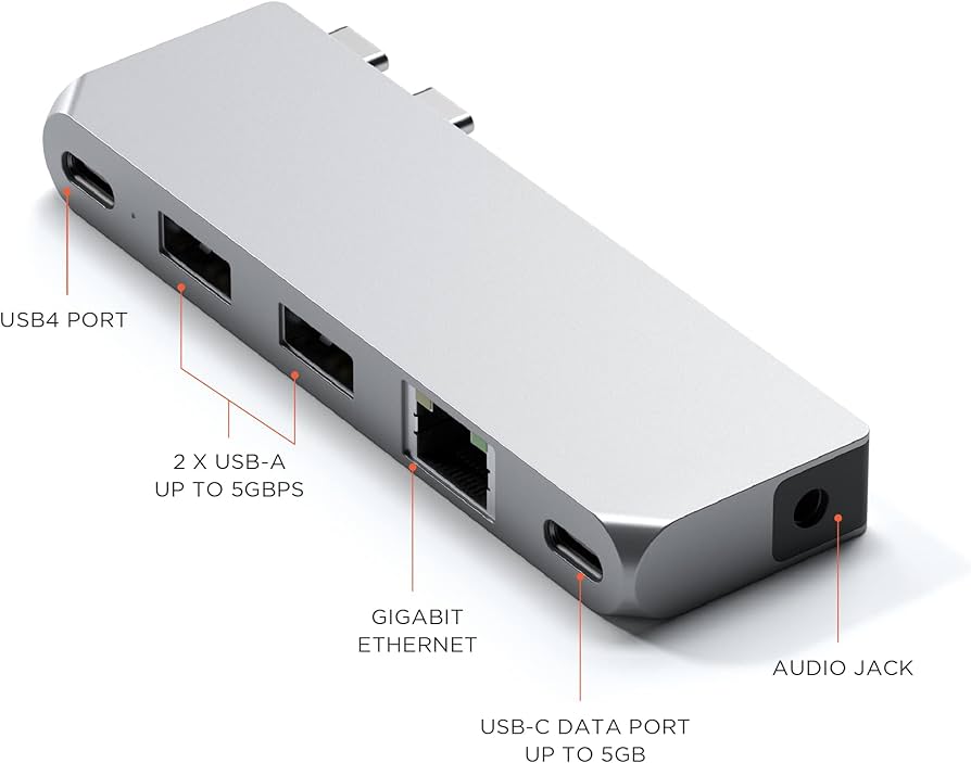 Amazon.com: Satechi USB C Hub Multiport Adapter Pro Hub Mini, USBC