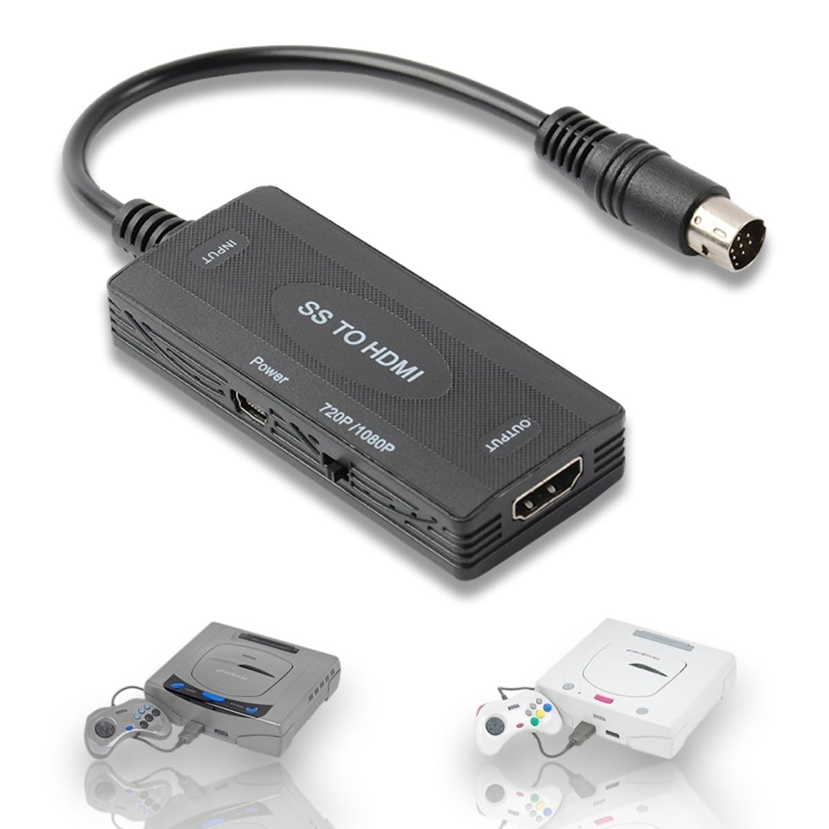 Amazon | 【K&SGAMER】 セガサターン HDMI変換 コンバーター HDMI