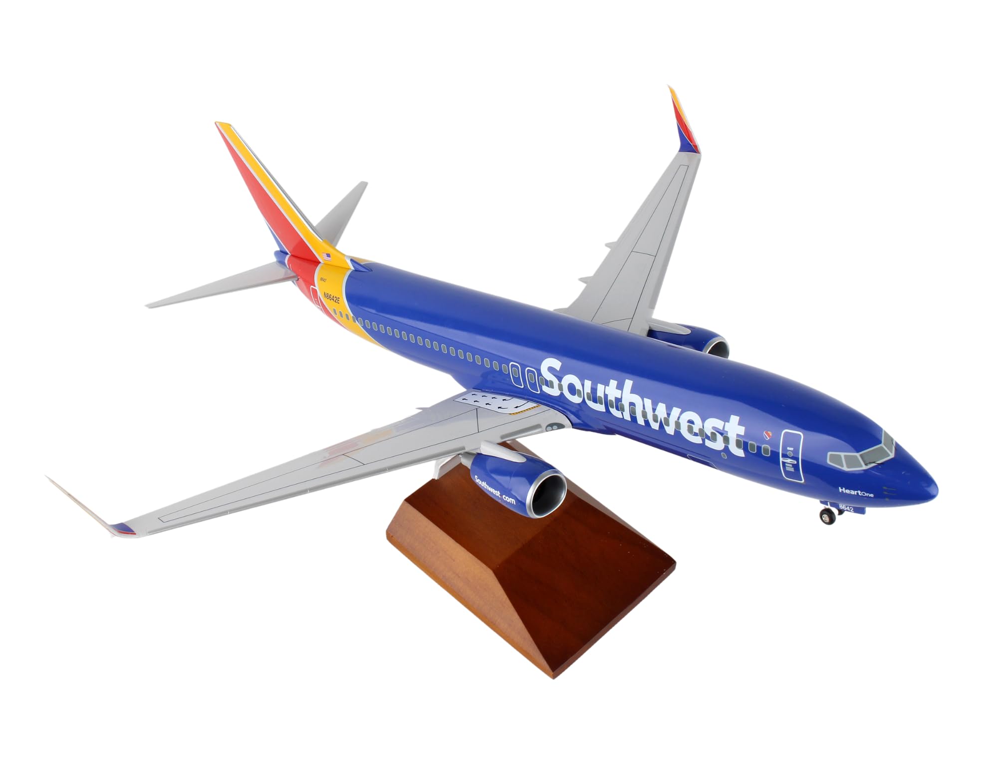 Amazon.com: Skymarks Daron 737-800 Southwest Airplane Model with