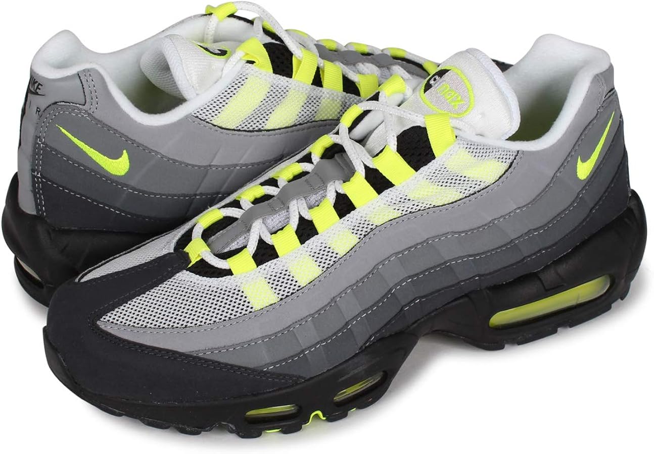 Amazon | [ナイキ] AIR MAX 95 OG スニーカー ネオン イエロー CT1689
