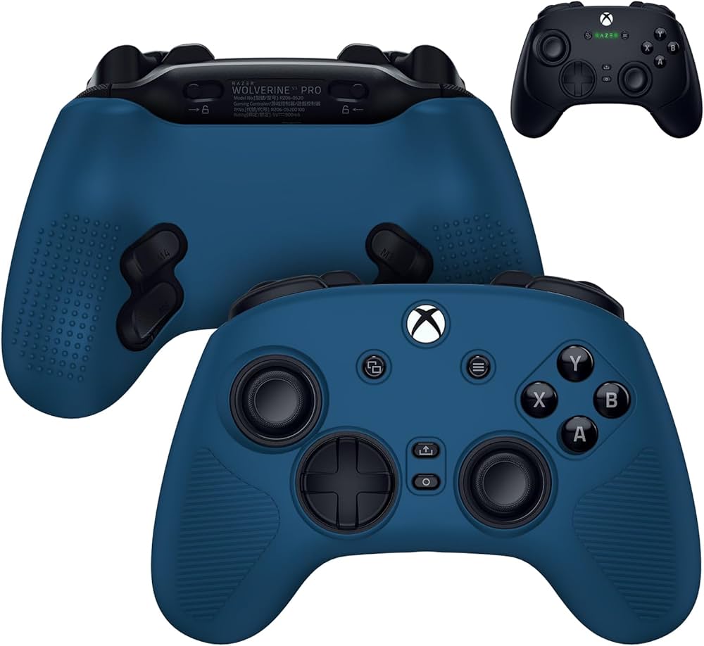 Amazon.com: Silicone Grip Skin for Razer Wolverine V3, Protective
