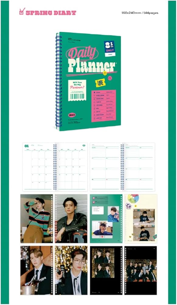 Amazon.co.jp: ATEEZ 2023 Season's Greetings Multi-Color Display