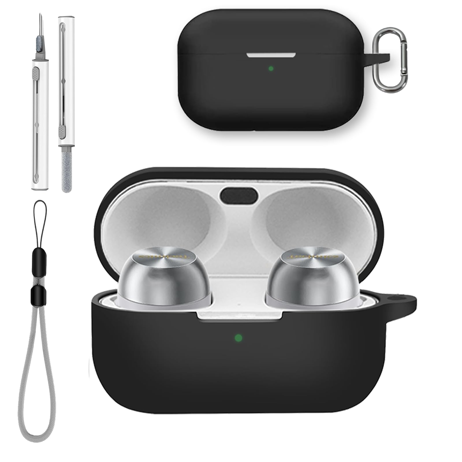 Amazon.com: for Technics EAH-AZ100 Case Cover with Cleaner Kit