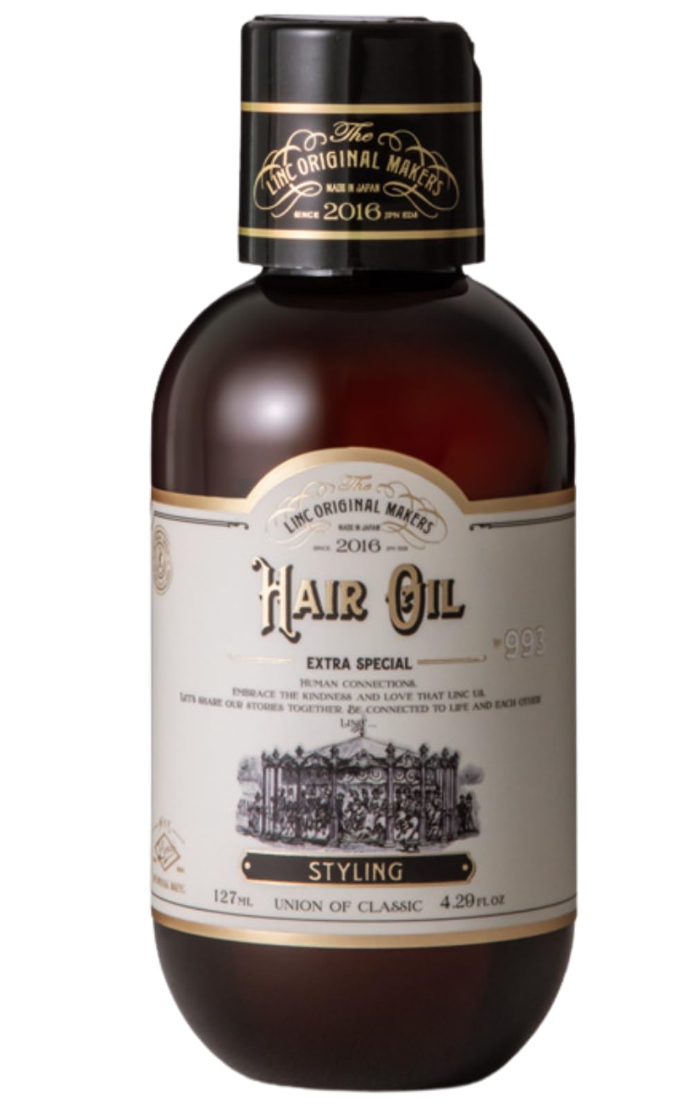 Amazon | リンクオリジナルメーカーズ ヘアオイル993スタイリング