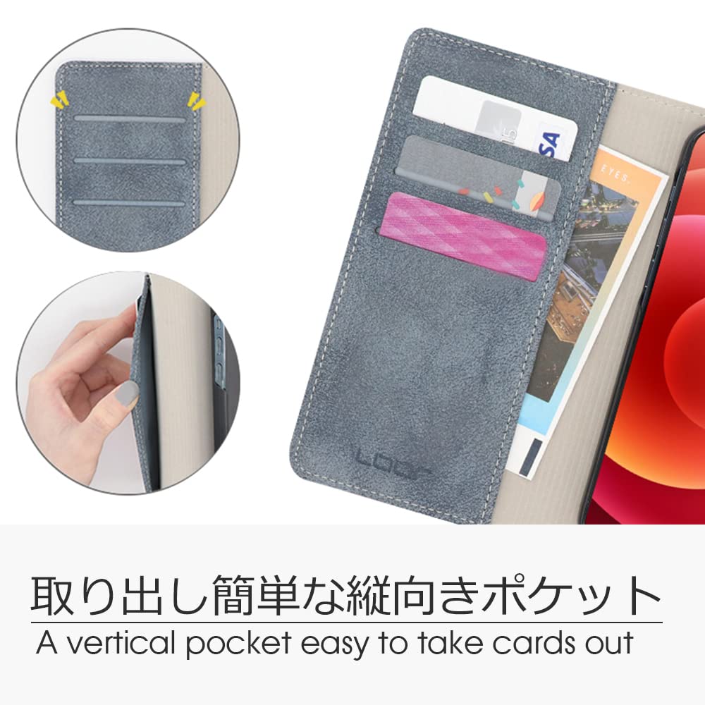 Amazon.co.jp: LOOF Siki AQUOS sense3 plus 用 ケース カバー 手帳型