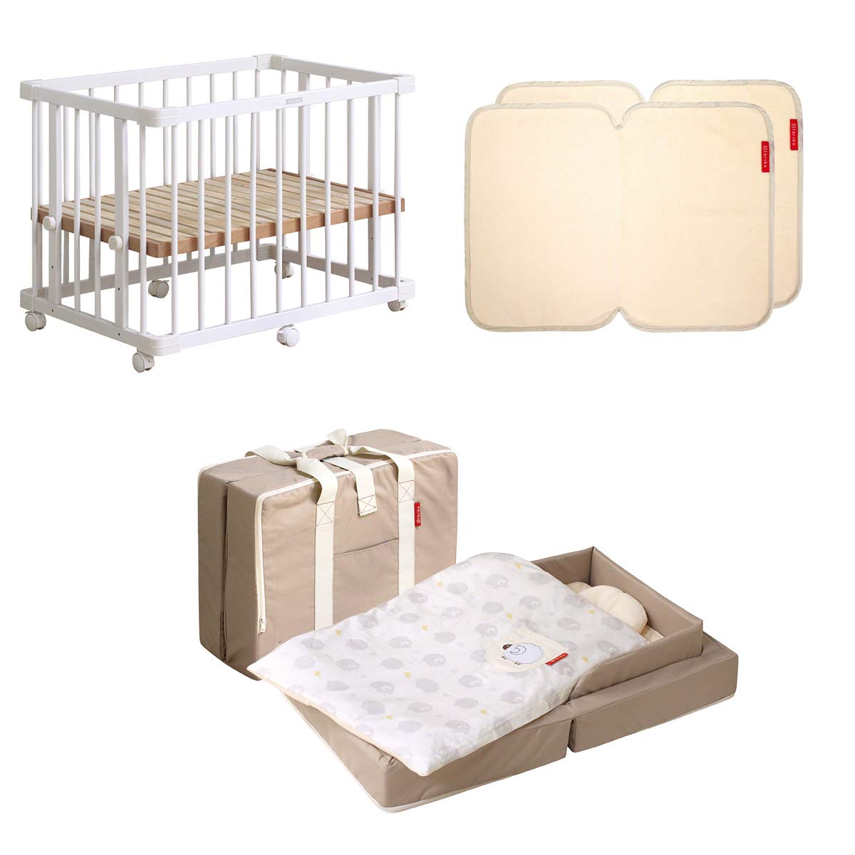 Amazon.co.jp: farska (ファルスカ) おやすみ フィット 3点セット