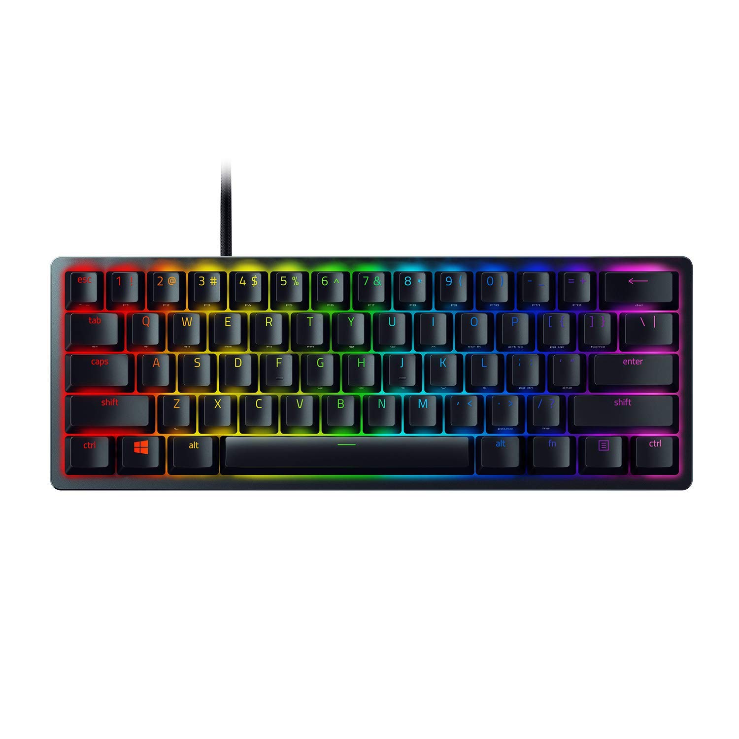 Amazon.com: Razer Huntsman Mini 60 Percent Wired Optical Clicky