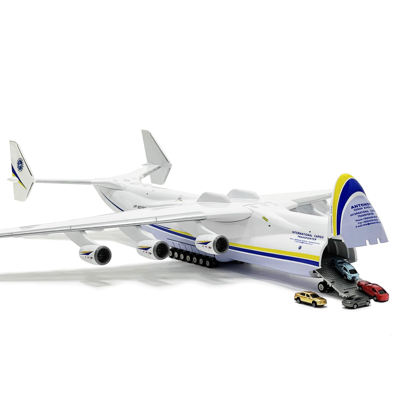 Amazon.com: Mahfisj 1:200 Scale AN225 Model Airplane，Openable