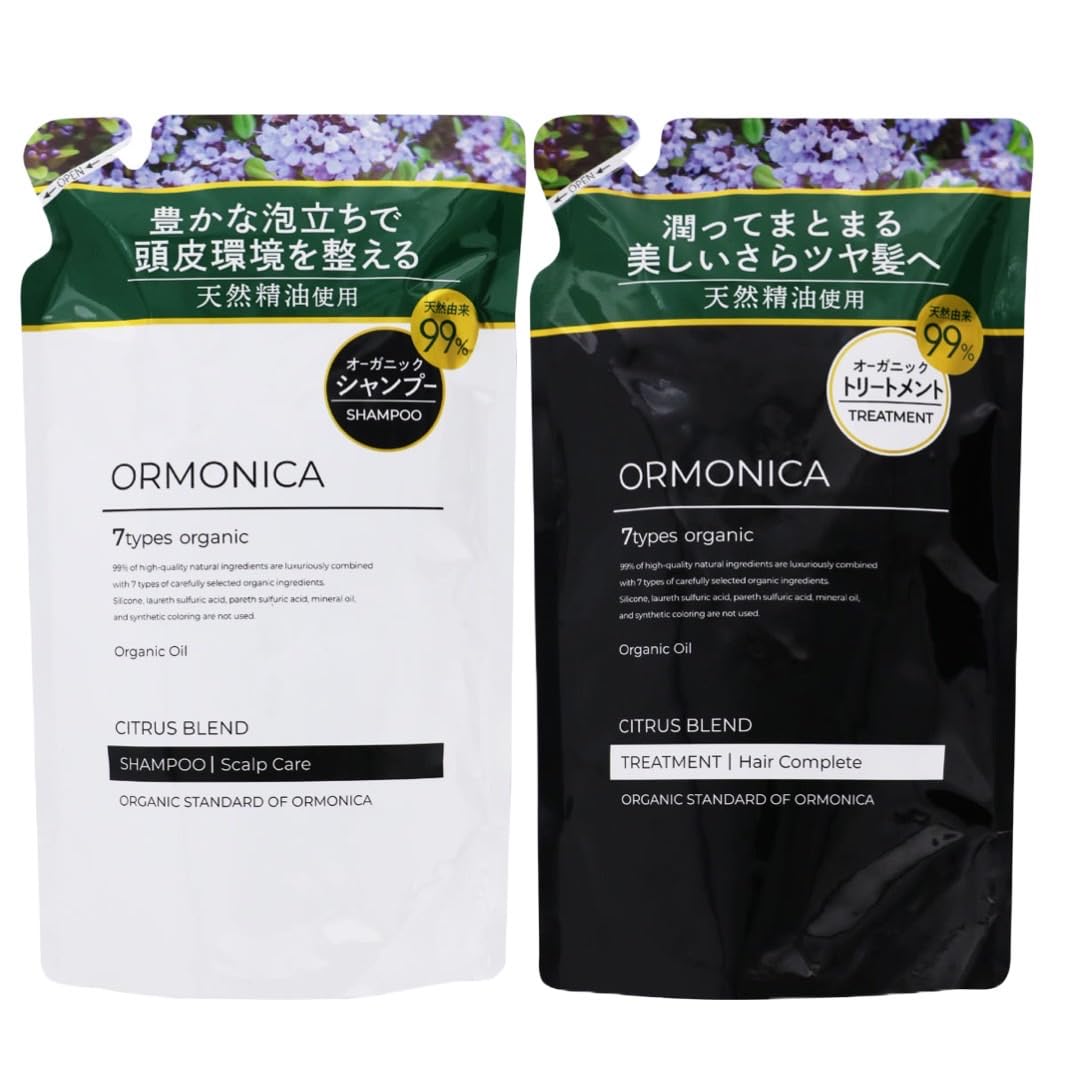 Amazon | オルモニカ オーガニック シャンプー トリートメント セット