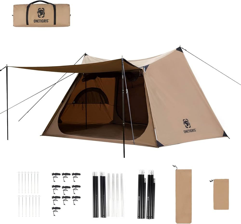 Amazon.co.jp: OneTigris ソロホームステッド ポリコットンテント