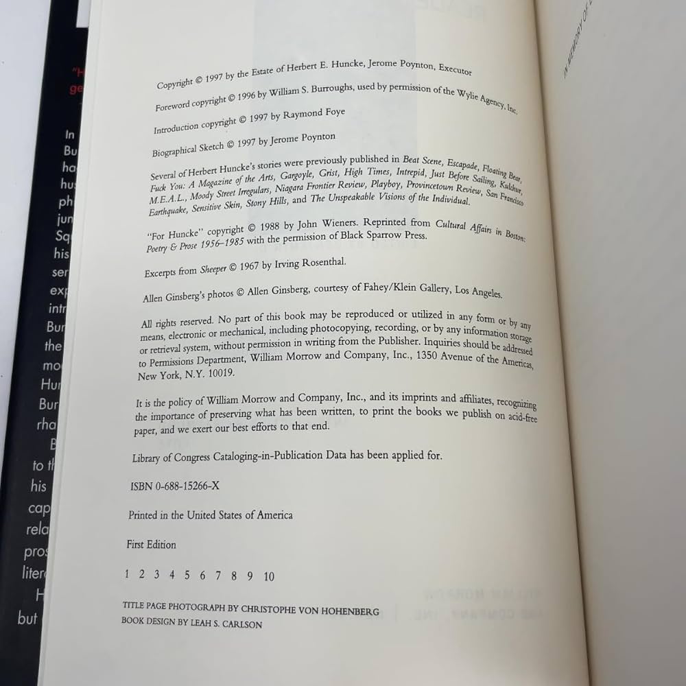 The Herbert Huncke Reader: Huncke, Herbert, Schafer, Benjamin G