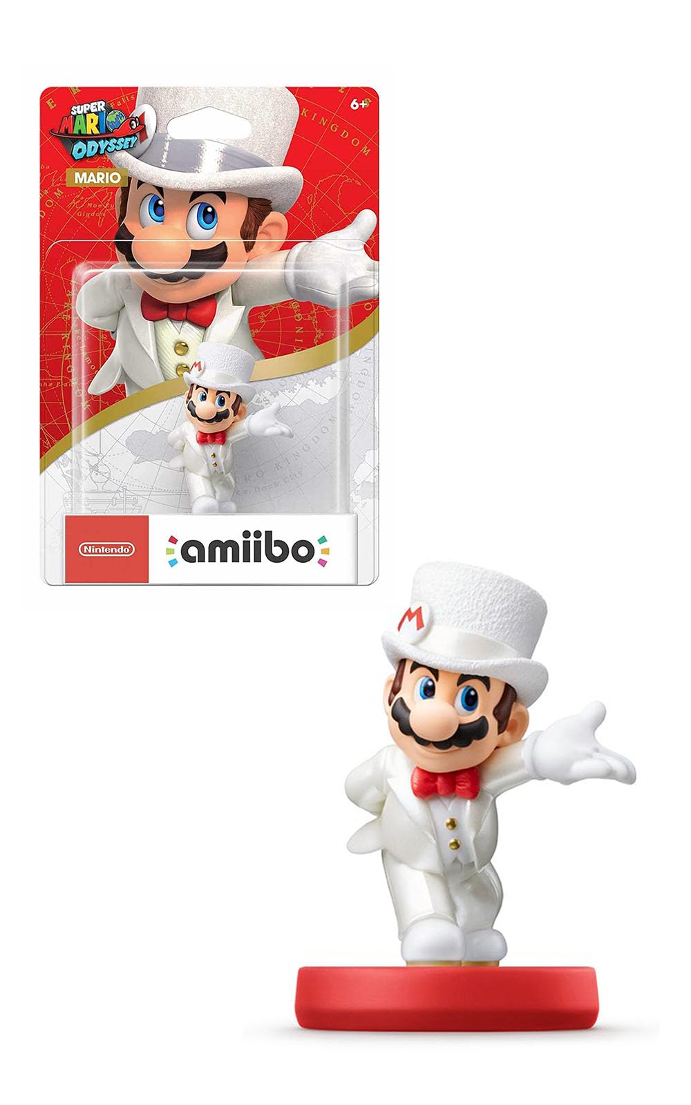 Amazon.co.jp: amiibo マリオ【ウェディングスタイル】 (スーパー