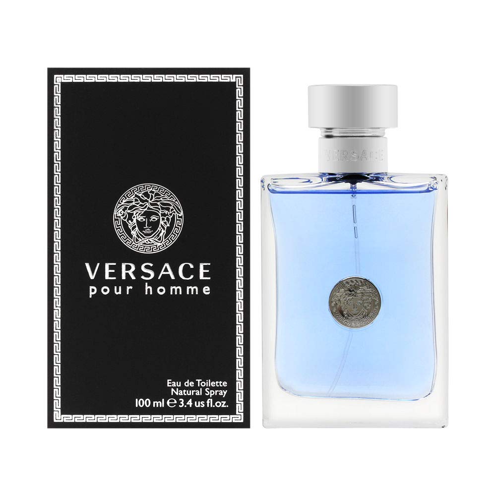 Amazon.com : Versace Pour Homme for Men 3.4 oz Eau de Toilette