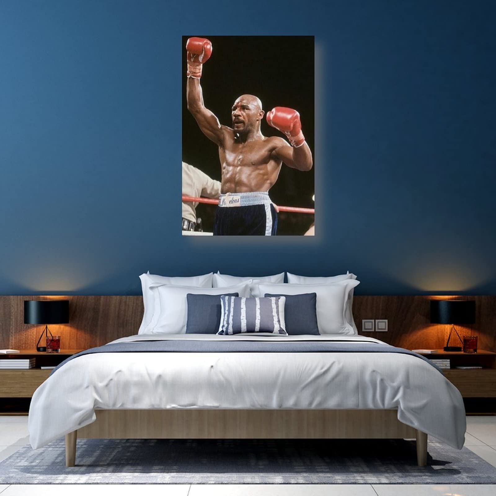 Amazon.co.jp: マービン・ハグラー Marvin Hagler ボクサー Cheering