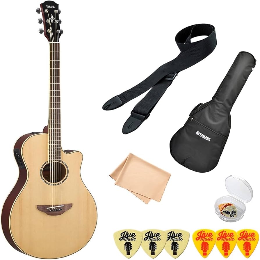 Amazon | ヤマハ APX600 ナチュラル YAMAHA エレアコ 6点