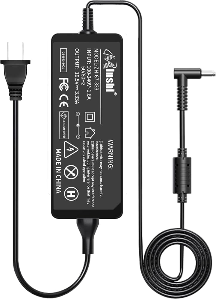 Amazon.co.jp: HP対応 Notebook 15 ACアダプター 交換用充電器 19.5V