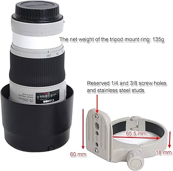 Amazon | iShoot フルメタル三脚マウントリング Canon EF 70-200mm f