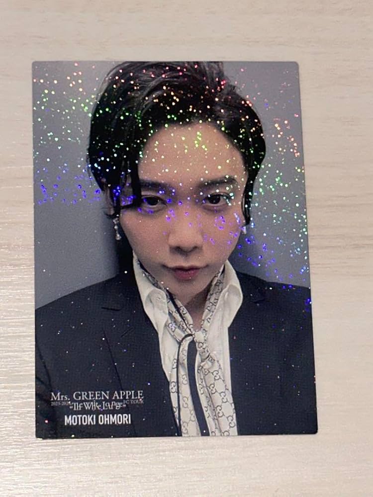 Amazon.co.jp: Mrs. GREEN APPLE 大森元貴 フォトカード レア ミセス