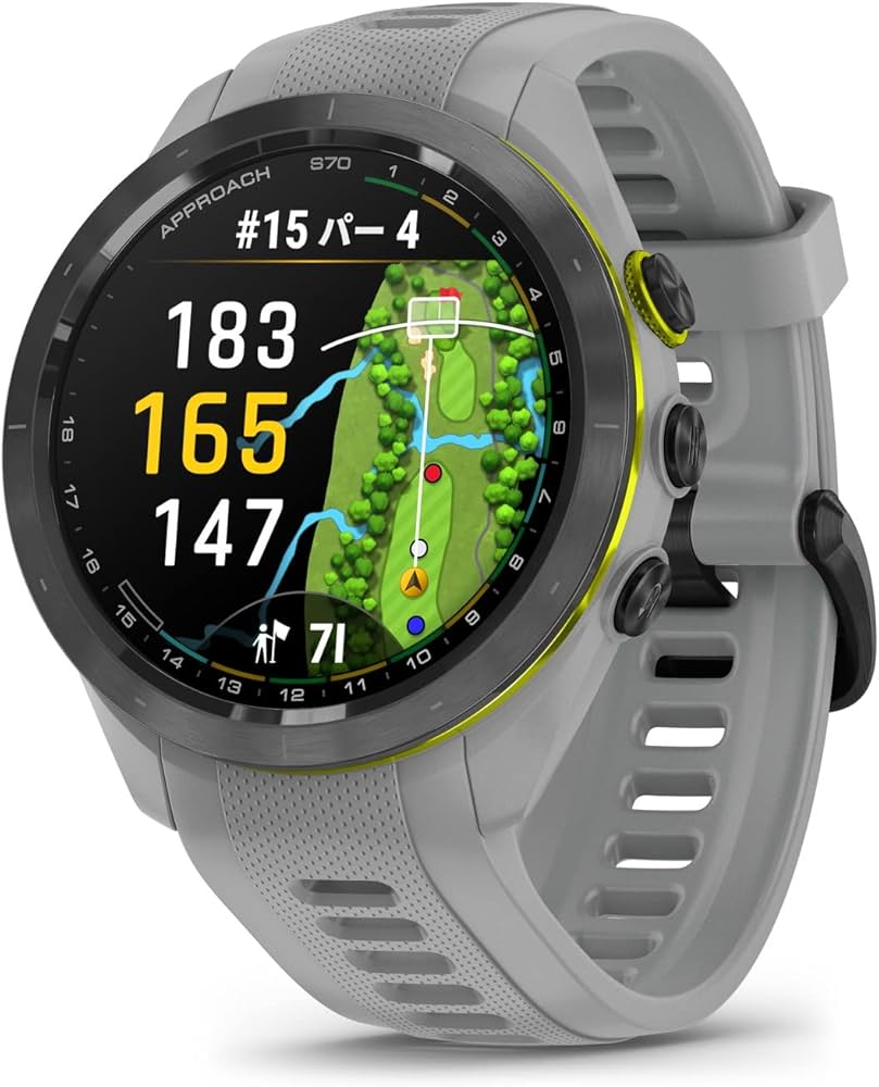 Amazon.co.jp: ガーミン(GARMIN) Approach S70 42mm Gray AMOLED(有機