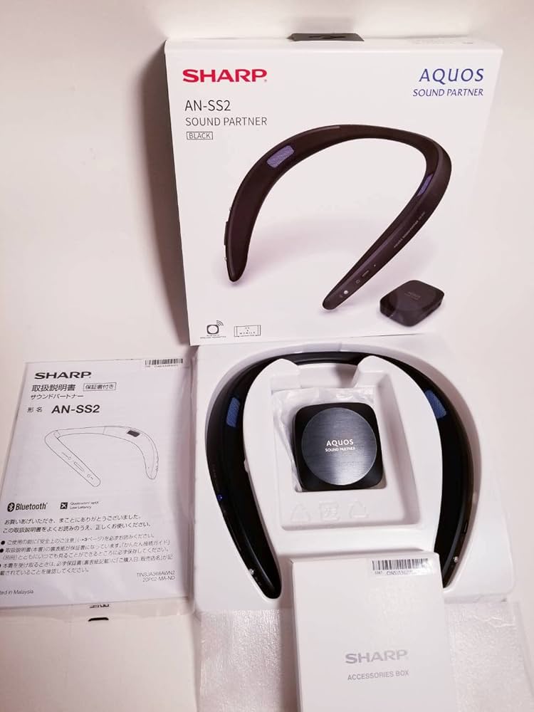 Amazon | シャープ Bluetooth送信機同梱 テレビ用ワイヤレススピーカー