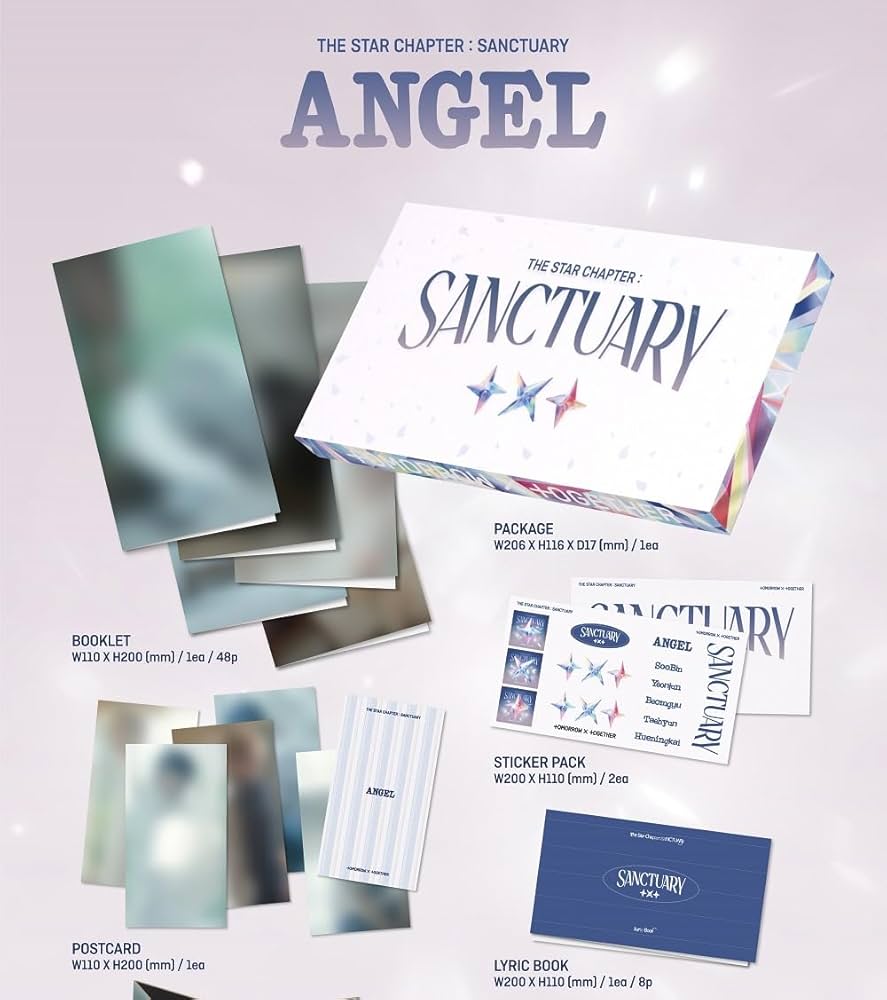 Amazon.co.jp: TXT The Star Chapter : Sanctuary [Angel Ver