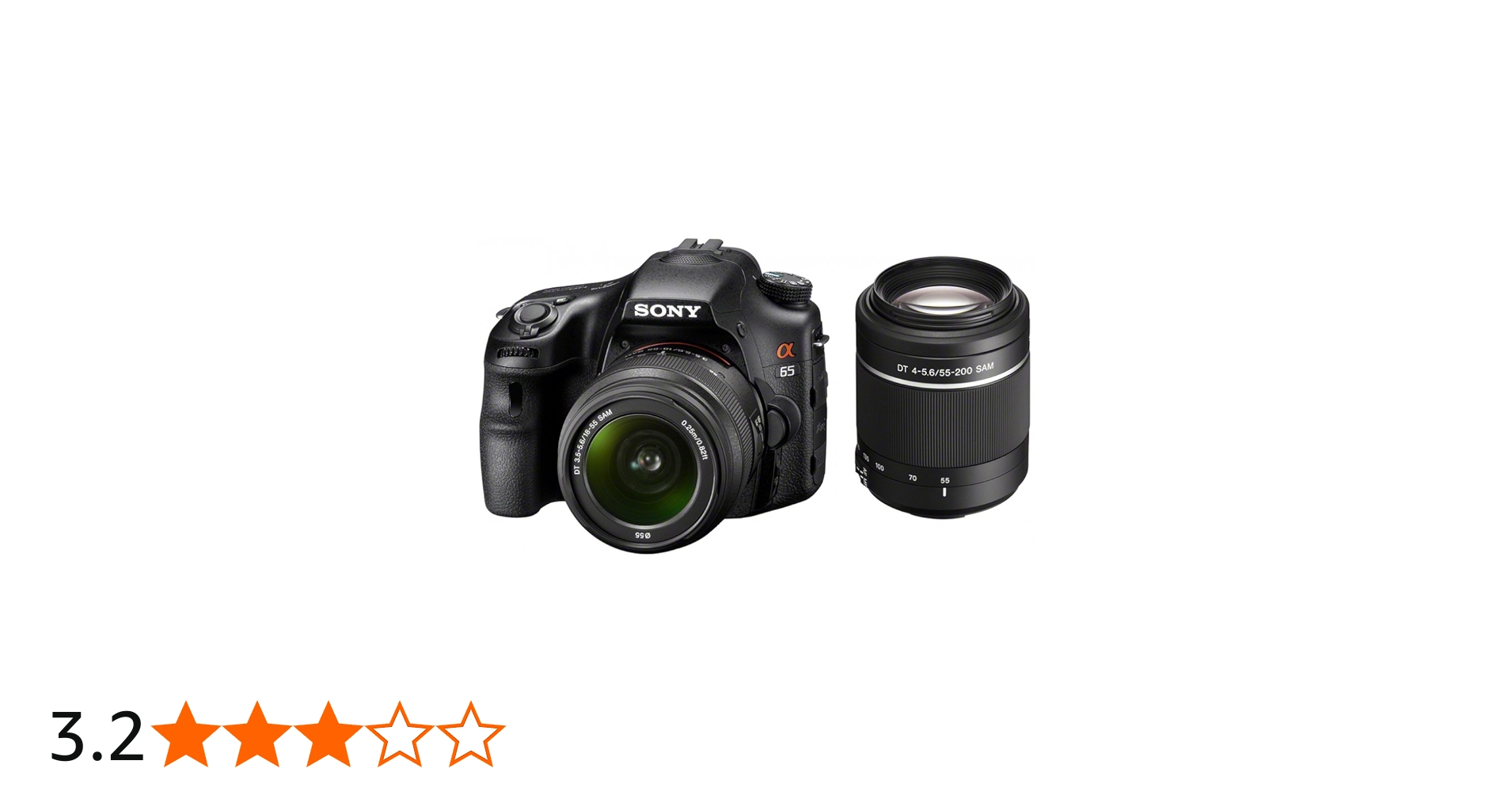 Amazon | SONY ミラーレス一眼 α65 ダブルズームレンズキット DT 18