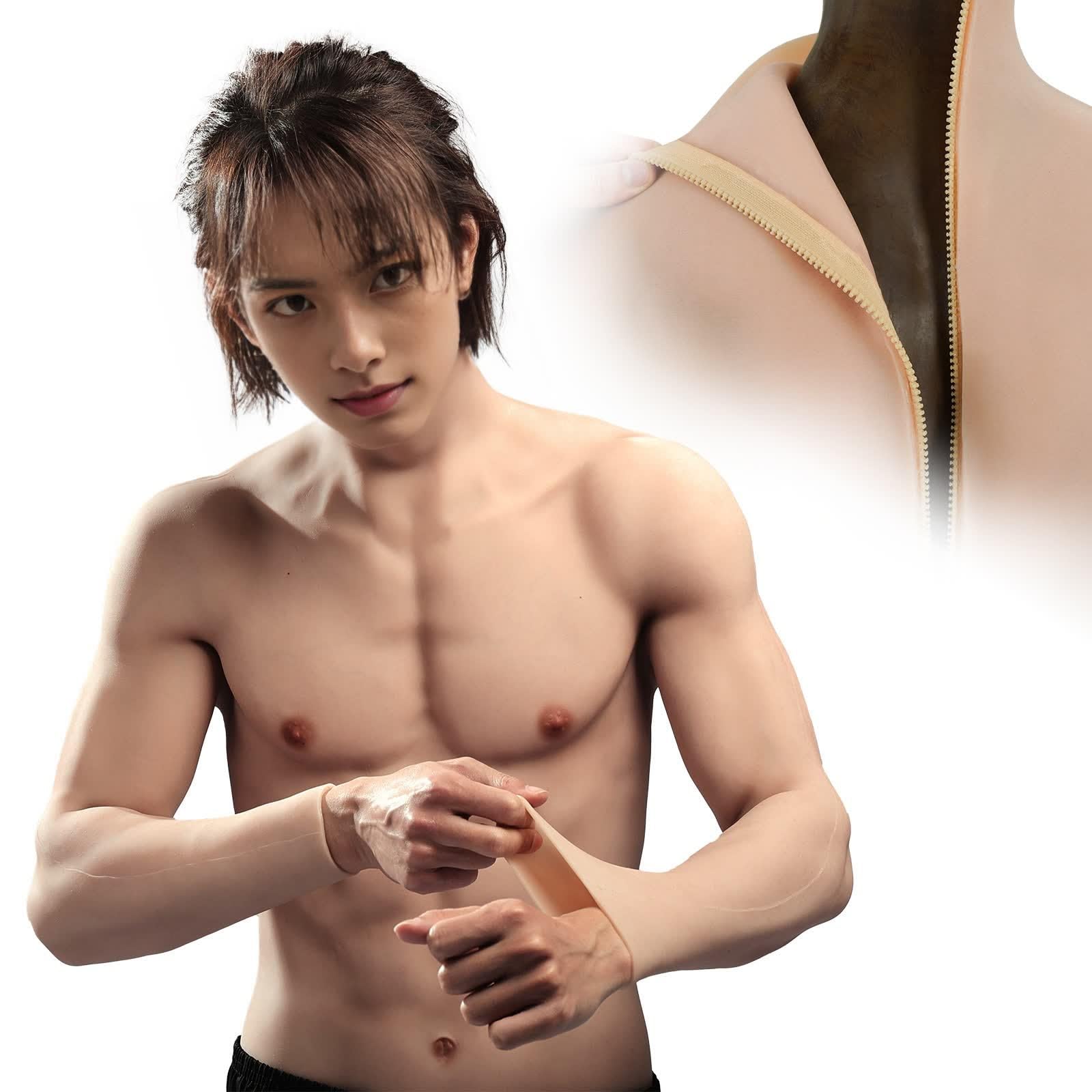 Amazon.co.jp: [KUMIHO] 筋肉スーツ 筋肉 コスプレ マッチョ イケメン