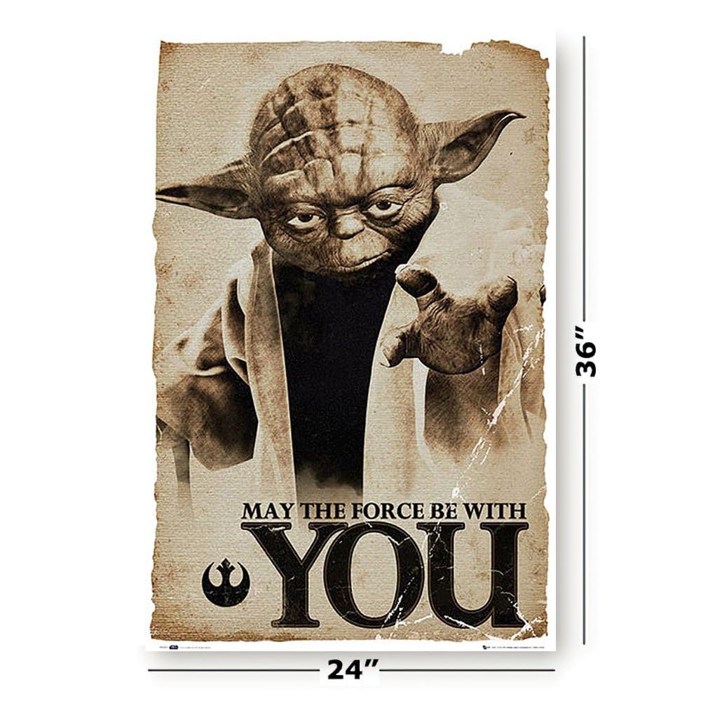 Amazon.co.jp: スターウォーズ - ヨーダ 「May The Force Be With You