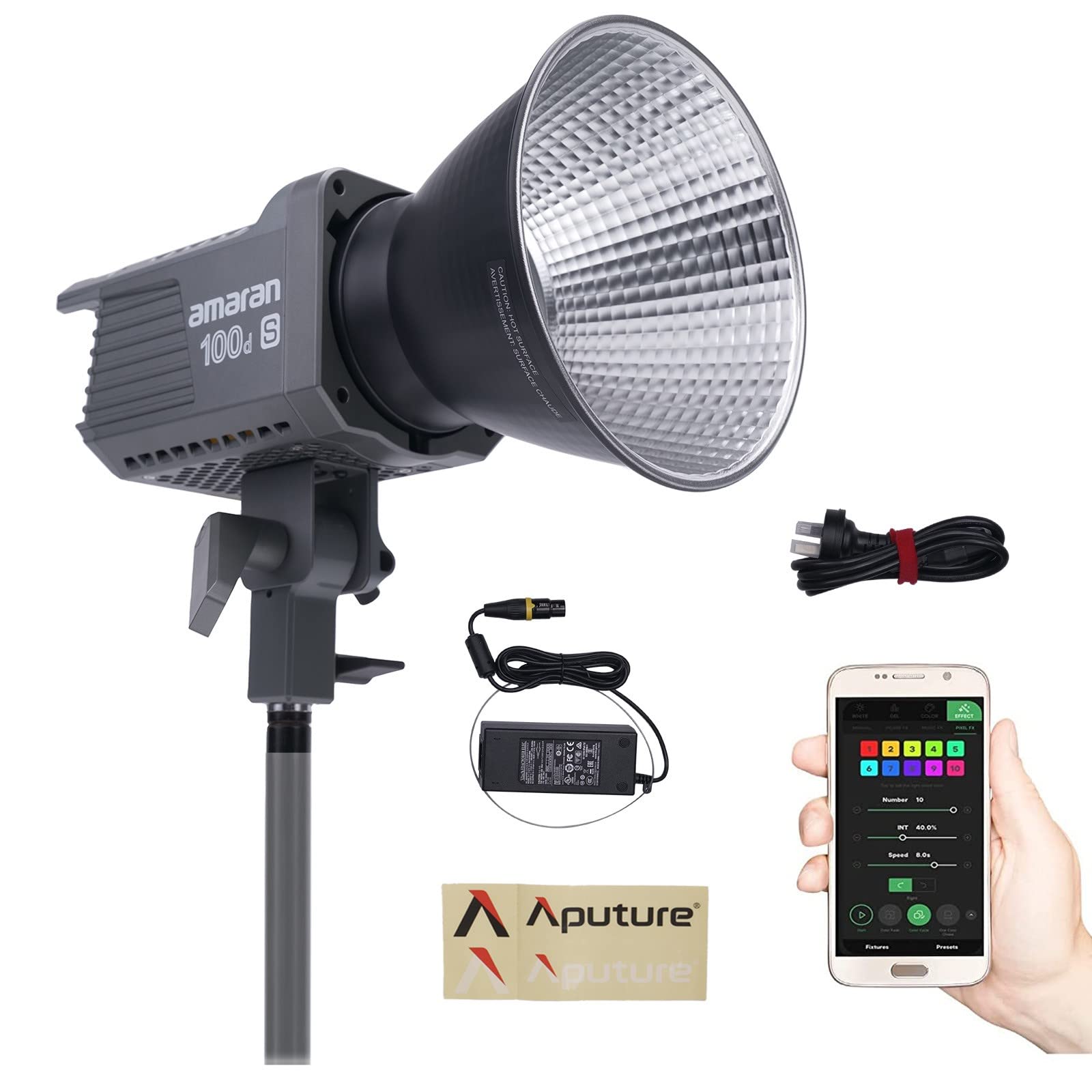 Amazon | 「Aputure正規品」Amaran 100d S LED ビデオライト,100W