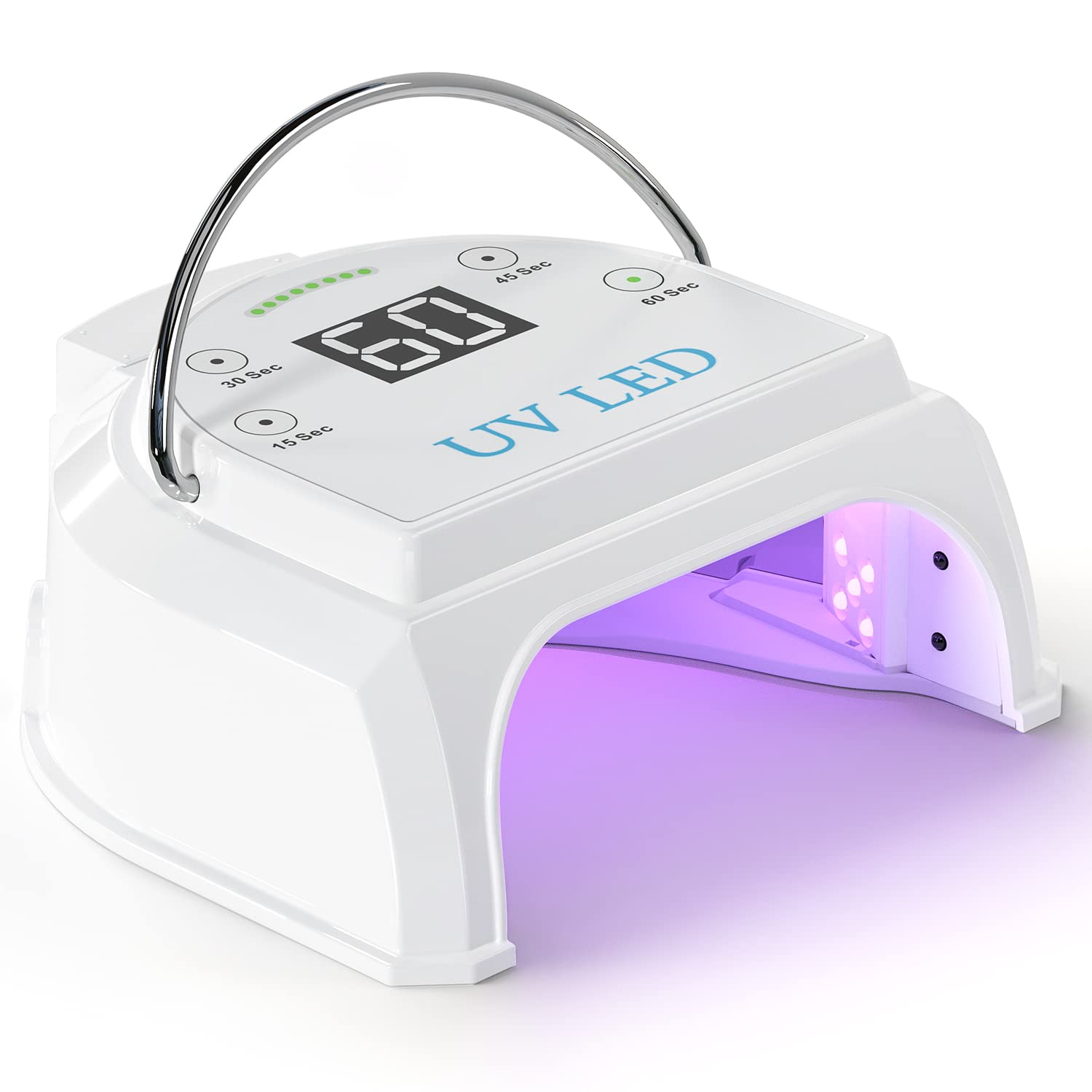 Amazon.com: Gelpal 80W Professional Cordless UV LED Nail Lamp, UV