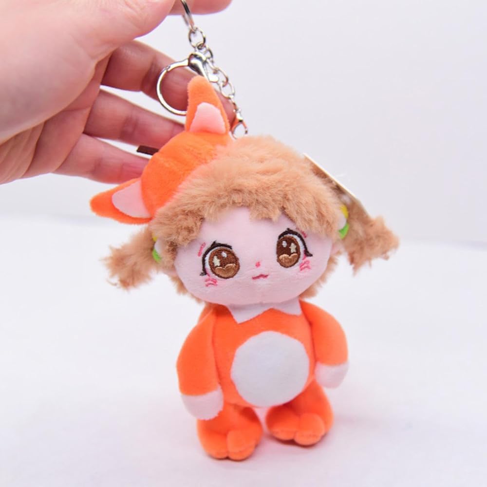 Amazon.co.jp: バックパック用のかわいいぬいぐるみキーホルダー