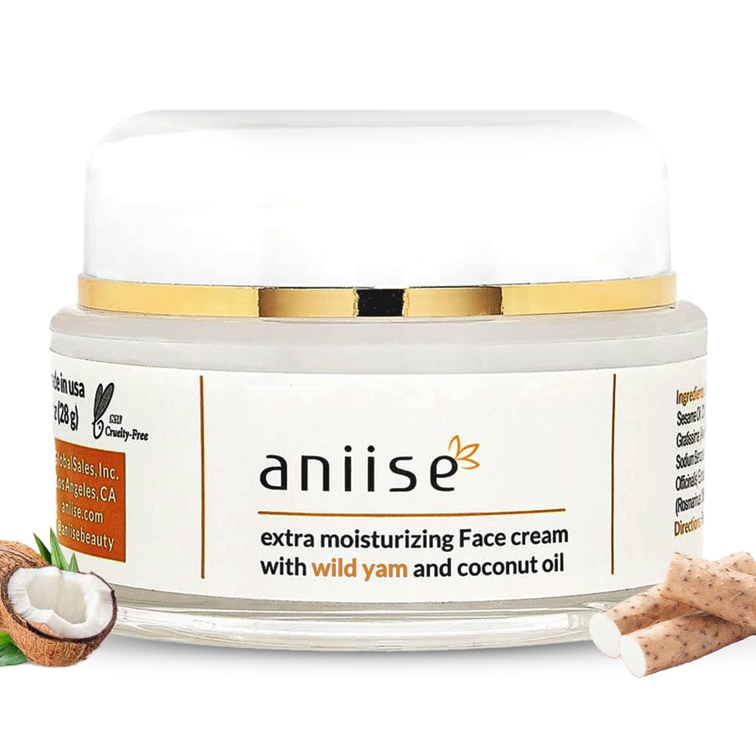 Amazon.com: Aniise Wild Yam Extra Moisturizing Face Cream with