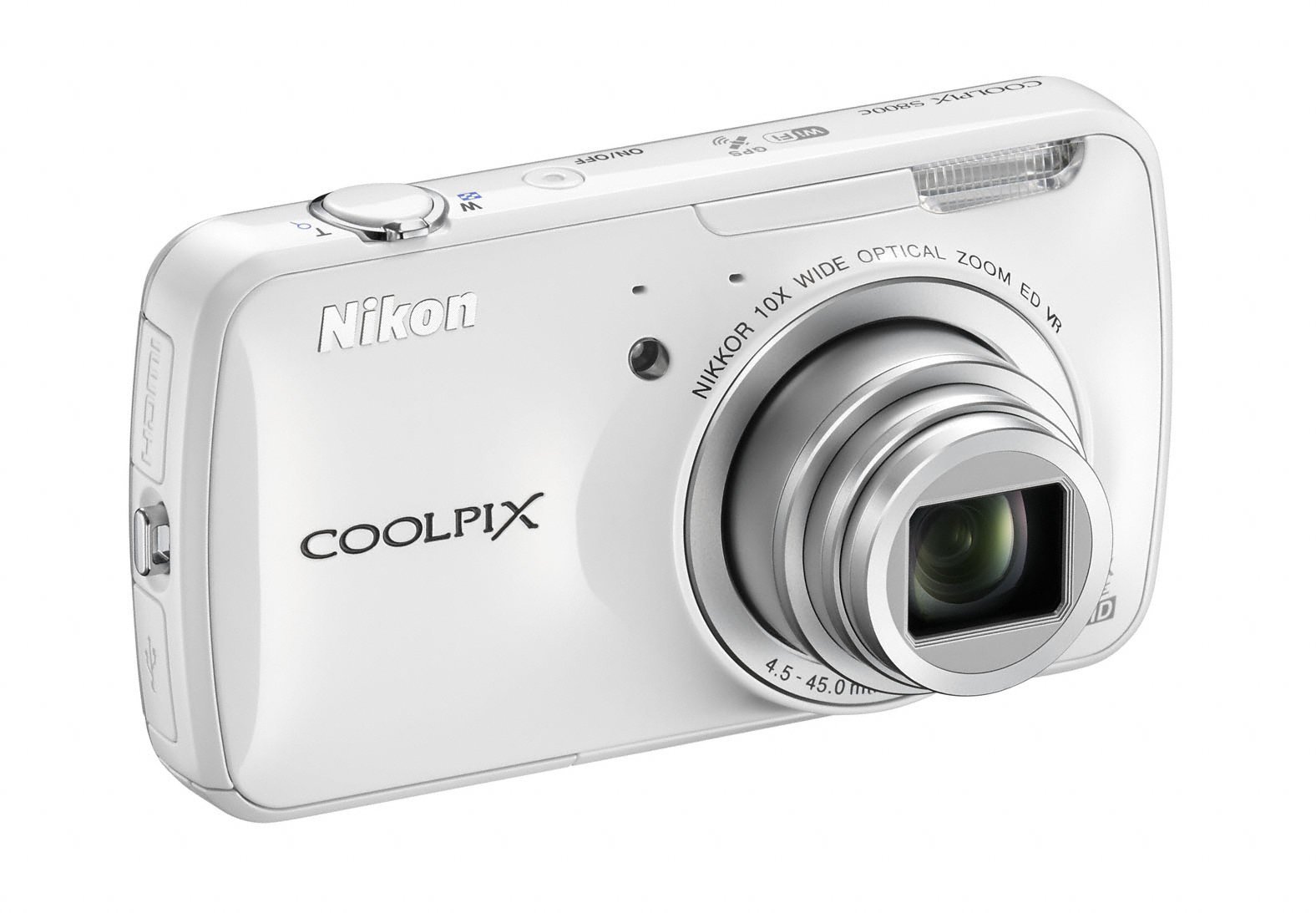 Amazon.com : Nikon Digital Camera COOLPIX COOLPIX S800c (White