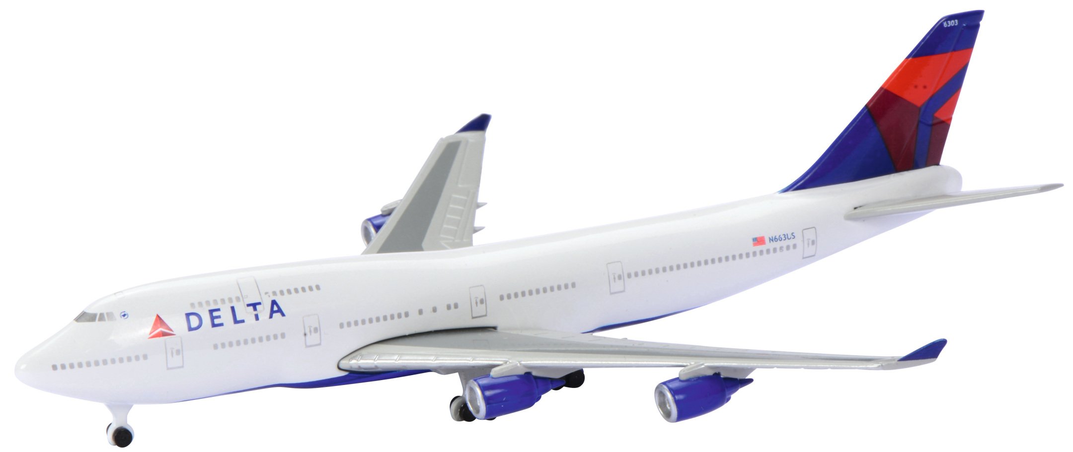 Amazon.com: Schuco 403551671 Delta Airlines B747-400 1: 600 Scale